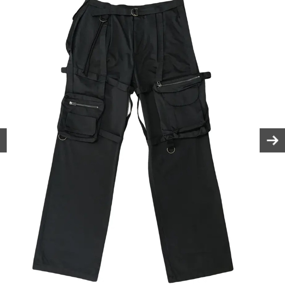 RAF SIMONS Bondage Cargo Pants 44